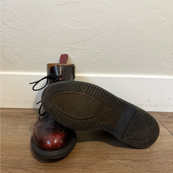 Dr. Martens Delphine Eyelet Leather Boots - Picture 5 of 5